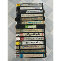 12 Băng VHS phim lẻ HK có Tiếng Việt