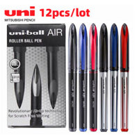12 Bút bi lăn Uni UBA-188, 0.7 / 0.5mm Nib Phai màu & Mực cao cấp chống nước, Bút máy viết tay mượt mà