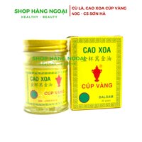 12 chai Cao xoa Cúp Vàng 40g Sơn Hà