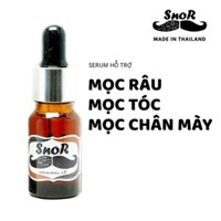 [12 chai - xịn 8ml] Combo 12 chai Serum Snor kích mọc râu tóc, mọc mày