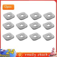 12 Chiếc Có Thể Giặt Lau Nhà Vải Miếng Lót Cây Lau Nhà Bóp Cây Lau Nhà Tách Tự Động Xoay Vệ Sinh Sàn Lau Miếng Lót Vải