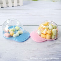 12 Chiếc Hoạt Hình Dễ Thương Hộp Kẹo Mũ Bóng Chày Nhựa Trong Suốt Bảo Quản Tổ Chức Đám Cưới Sinh Nhật Hộp Quà Tặng Phụ Kiện