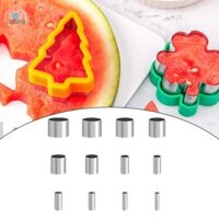 12 Chiếc Máy Cắt Đất Sét Tròn Cắt Bánh Quy Cho Món Tráng Miệng Trang Sức Làm Nhà Bếp