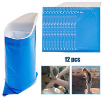 12 Chiếc Mini Di Động Vệ Sinh Dùng Một Lần Nước Tiểu Ngoài Trời Túi Di Động Cho Nam Nữ Trẻ Em Du Lịch Khẩn Cấp Nôn Túi