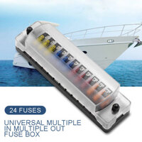 12 Chiều 12 / 32V Lưỡi phân phối điện ô tô Cầu chì Hộp đựng bảng điều khiển khối