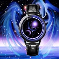 12 Chòm Sao Màn Hình Cảm Ứng Cặp Đôi Đồng Hồ Phiên Bản Hàn Quốc Bầu Trời Đầy Sao Mát Sáng Tạo Độc Đáo Dạ Quang Cặp Đôi Đồng Hồ Điện Tử led 25.1.12 KPFK