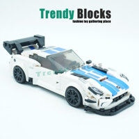 12 Giờ Tốc Độ Giao Hàng Nhanh MOC Dodge Viper Đồ Chơi Đua Xe Ô Tô Khối Xây Dựng 394 / Chiếc Bé Trai Đồ Chơi Quà Tặng