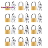12 Gói Mini Ổ Khóa Nhỏ Khóa Đồng Chắc Chắn Khóa Mới Có 3 Chìa Khóa Cho Khóa Hành Lý, Ba Lô, Khóa Tủ Tập Gym, Khóa Vali