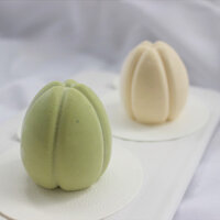 12 Hoa Tulip Liên Tục Bud Mousse Khuôn Bánh Lễ Tình Nhân Nướng Hoa Sô Cô La Khuôn Silicon