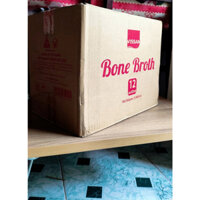 [12 hũ = THÙNG] NƯỚC XƯƠNG HẦM VISSAN 820ML – Tiện lợi, dinh dưỡng, đậm đà hương vị, thích hợp nấu phở, bún, cháo, lẩu