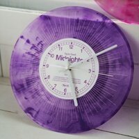 12 IN Taylor Swift Đồng hồ đầy màu sắc Phòng ngủ sinh viên Phòng khách Phòng hội nghị Đồng hồ treo tường Hình tròn có giá đỡ