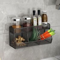 [12] Kệ sắt lưới 3 ngăn 2 tầng 1 miếng dán