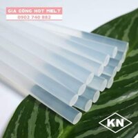 12 tấm nỉ + 100 cây keo nến nhỏ
