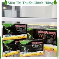 12 vỉ  x 4 viên VIÊN UỐNG GIẢI RƯỢU WIN-21- GIÚP GIẢI ĐỘC GAN, CHỐNG TÁC HẠI RUWOJU BIA HIỆU QUẢ h h