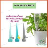 12 VÒI TƯỚI NƯỚC NHỎ GIỌT CHẢY CHẬM TỰ ĐỘNG - Lắp vừa nhiều mẫu chai 208801-1 (lavie, trà xanh 0 độ...) [SKM]