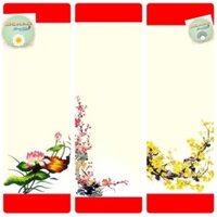 120 giấy viết thư pháp 25x79cm