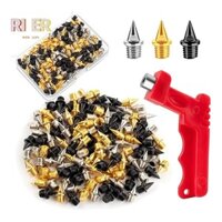 120 Miếng 1 / 4 Inch Đường Đua Spikes Có Cờ Lê Cho Thanh Niên Đường Đua Vận Động Viên Chạy Quốc Gia Bộ Phận Thay Thế