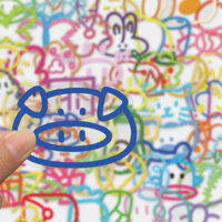 120 Tờ Dopamine Yếu Tố Nhỏ Dán Hoạt Hình Màu Sắc Dễ Thương Sáng Tạo Chữa Bệnh Họa Tiết Nhỏ Trong Suốt Dán Vỏ Điện Thoại Laptop Máy Tính Bảng ipad Cốc Nước Trang Trí Sổ Tay Chống Thấm Nước Dán