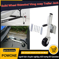 1200 lb hướng dẫn sử dụng trailer jack chân hướng dẫn bánh xe 6 inch bánh xe với bu lông bánh xe rắn Sidewind vòng xoay