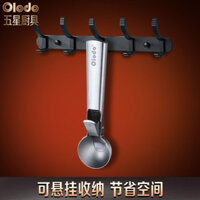 [12.000 Người Khen ngợi] Oraldo Thương hiệu Máy Đào trái cây Thìa kem bằng thép không gỉ Thìa kem Trái cây Đào thịt Người ảnh hưởng Muỗng dưa hấu uyi6