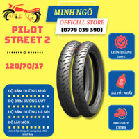 (120/70-17) Vỏ xe Michelin Pilot Street 2 120/70-17 M/C TL cho dòng xe số - Vỏ không ruột