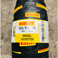 (120/80-16 TL) Vỏ Pirelli Angel Scooter 120/80-16 TL cho xe tay ga SH 150 - Vỏ không ruột