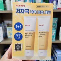 [120ml x 2 EA] Manyo Factory Pure & Deep Cleansing Foam, Bọt rửa mặt tinh khiết & sâu Manyo Factory