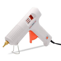 120W EU Plug Hot Glue Gun Hot Melt Glue Gun Kit Adjustable Temperature Professional Heavy Duty Hot Glue Gun for Home Qui