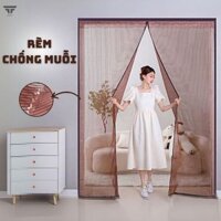 [120x220] Rèm Chống Muỗi Dán Tường Tự Đóng, Dành Cho Cửa Ra Vào, Lưới Sợi Thủy Tinh Chặn Muỗi