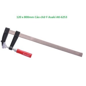 Cảo gỗ chữ F Asaki AK-6253, 120x800mm