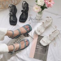 12.12 ⚡ ⚡ | HOT | SANDAL NỮ ĐẾ XUỒNG BA QUAI NGANG XỎ NGÓN SD45 New Hot . __ . ⇞ : .