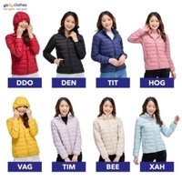 12.12 Áo khoác phao nữ YODY siêu nhẹ , áo phao có mũ chống nước yody fashion PHN4000