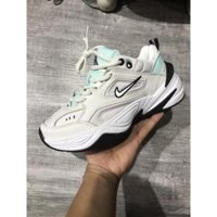12.12 Thanh Lý Hàng - Giày thể thao Sneakers M2K đế cao Lux trắng xanh nữ G88