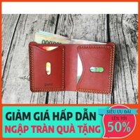 12.12 [Zachi] Bóp nam, ví nam đứng mini da bò thật 100% handmade - VN02F