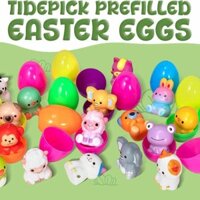 12/24 PCS Easter Eggs Prefilled Slow Rising Squishy Toys, Easter Gifts