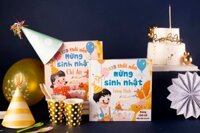 123 Thổi Nến Mừng Sinh Nhật - Sách Bảng Chữ Cái Tiếng Việt - Bé gái