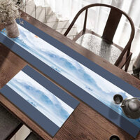 1238 Người Bộ Sưu Tập Mới Thiền Trà Trung Quốc Thảm Thấm Hút Trà Bàn Trà Thảm Diatom Bùn Trà Bàn Thấm Hút Nước Dài Khăn Trải Bàn 3.23