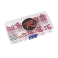 125 Cái / hộp Hợp Kim Nhôm Đầu Chống Nắng Đầu Tròn M2.5 M3 M4 Vít Gioăng Đai Ốc Bộ Cho 1 / 10 1 / 8 Tất Cả Các Mẫu Xe RC Phụ Kiện