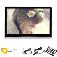 12.5 inch Single Pack Android 8.1 Car Headrest Video Player, 1920X1080 IPS Touch Screen, Support WiFi/Wireless Miracast/Bluetooth/HDMI Input/FM/USB/SD/Mirror Link