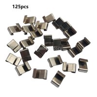 125Pcs Stainless Steel Z-Lap Type Greenhouse Glazing Clips Replacement Parts