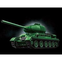 1263 CÁI MOC T34-85 Xe Tăng Trung Hình Mô Hình Đồ Chơi Khối Xây Dựng Gạch Quà Tặng Trẻ Em DIY Bộ Mới 1: 28
