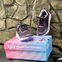 128563--Giày Thể Thao Skechers Nữ Đế Độn 3 cm Phối Màu Loang Xinh Xắn - Giày Sneaker