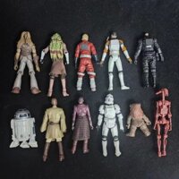 12cm Hasbro Số Lượng Lớn Hàng Hóa Chiến Tranh Giữa Các Vì Sao Nhân Vật Hành Động Storm White Soldier Đen Samurai Mô Hình Chơi