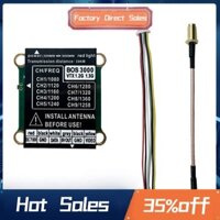 1.2g 1.3G 3W VTX Công suất cao3000mw Bộ phát FPV 9 kênh PAL / NTSC cho RC DIY FPV Drone