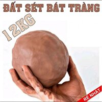12Kg Đất Sét tự khô, đất sét mỹ thuật ( Nặng tượng, Làm gốm )