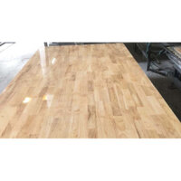 [12mm] Tấm ván gỗ ghép cao su Phủ PU bóng 1 mặt cắt theo yêu cầu