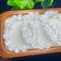 12mm Tự Nhiên Trong Suốt Vòng Tay Thạch Anh Đá Quý Pha Lê Trang Sức Dành Cho Nữ Chữa Bệnh Bohemia Ngày Lễ Quà Tặng 1 Chiếc