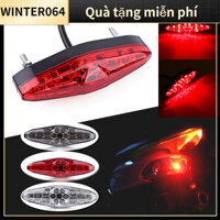 12V 15 LED Xe Máy Phanh Dừng Chạy Đuôi Đèn Hậu ATV Dirt Bike Đa Năng Winter064