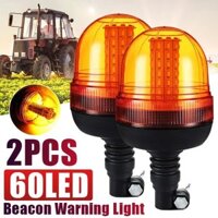 12v 24V 60 LED Hổ Phách Xe Tải Xe Máy Kéo Cảnh Báo Linh Hoạt Khẩn Cấp Nhấp Nháy Đèn Tín Hiệu Xoay Đèn