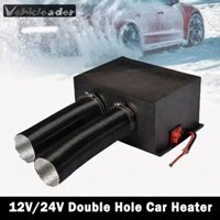 12v / 24V Quạt Không Khí Đỗ Xe Nóng 300W 2 Lỗ Quạt Nóng Ô Tô Làm Nóng Cửa Sổ Kính Chắn Gió Demister Defroster Cho Ô Tô Ô Tô Xe Tải Van